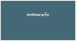Desktop Screenshot of erasmo.info