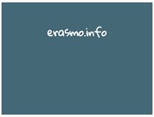 Tablet Screenshot of erasmo.info
